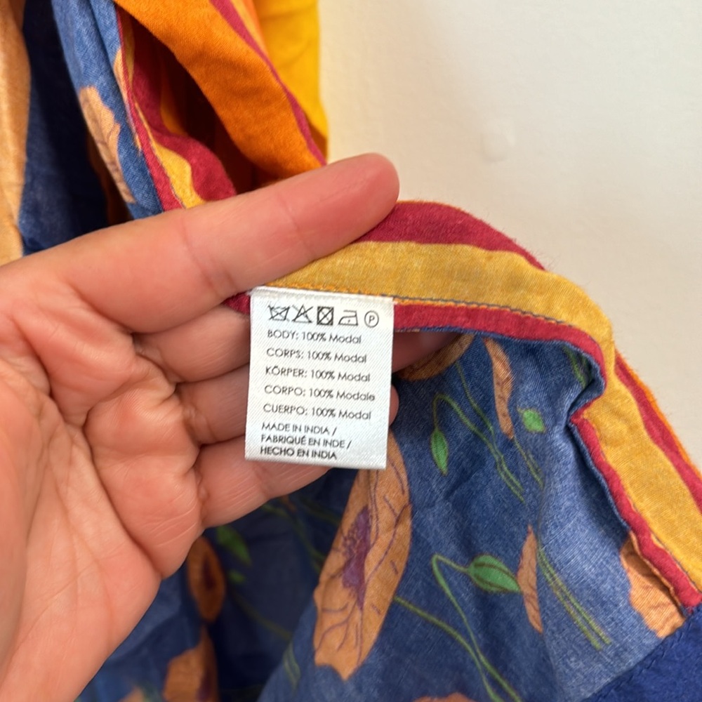 Free people all tous Colorful Striped Floral Kimono - Picture 10 of 14